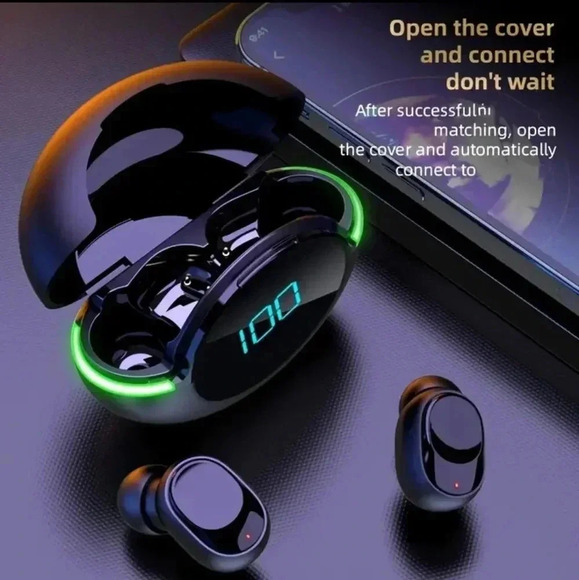 TWS Headset Audio Wireless 5.0 Earbuds Waterproof Earphone Mini..NWT - Picture 4 of 6